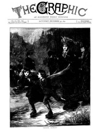 cover page of Graphic published on December 30, 1871