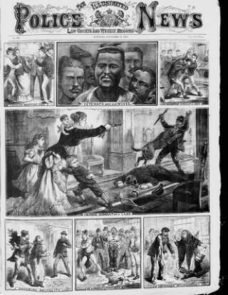 cover page of Illustrated Police News published on November 15, 1879