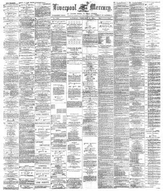 cover page of Liverpool Mercury published on February 28, 1891