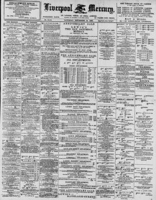 cover page of Liverpool Mercury published on September 18, 1897
