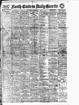 cover page of Daily Gazette for Middlesbrough published on November 15, 1913