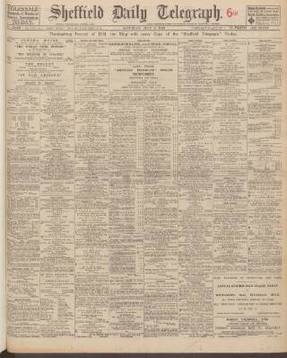 cover page of Sheffield Daily Telegraph published on July 6, 1929
