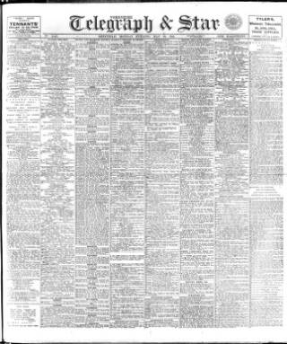 cover page of Sheffield Evening Telegraph published on May 29, 1916