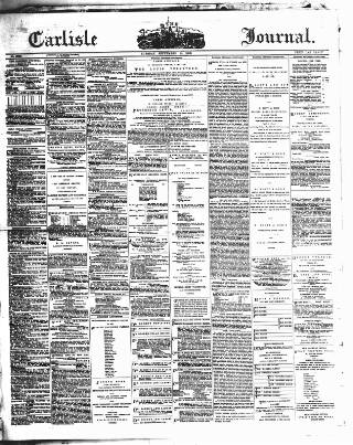 cover page of Carlisle Journal published on September 18, 1883
