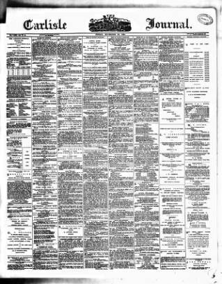 cover page of Carlisle Journal published on November 30, 1894