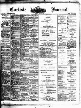 cover page of Carlisle Journal published on May 29, 1900