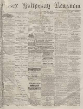 cover page of Essex Newsman published on September 18, 1875