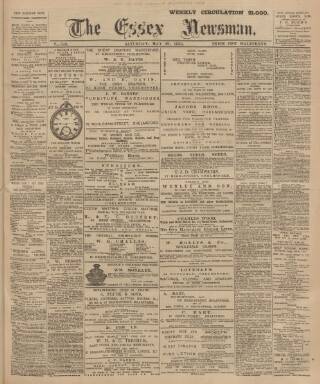 cover page of Essex Newsman published on May 29, 1886