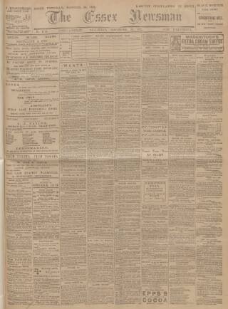 cover page of Essex Newsman published on November 15, 1902