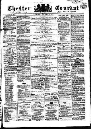 cover page of Chester Courant published on September 18, 1867