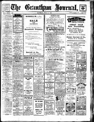 cover page of Grantham Journal published on July 6, 1929