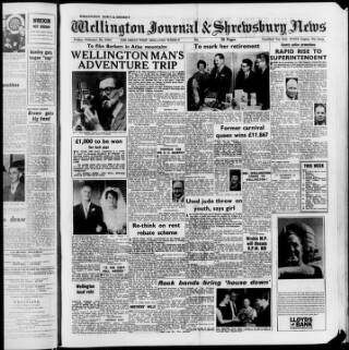 cover page of Wellington Journal published on February 28, 1964