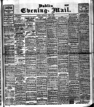 cover page of Dublin Evening Mail published on July 6, 1907