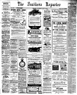 cover page of Southern Reporter published on May 29, 1913