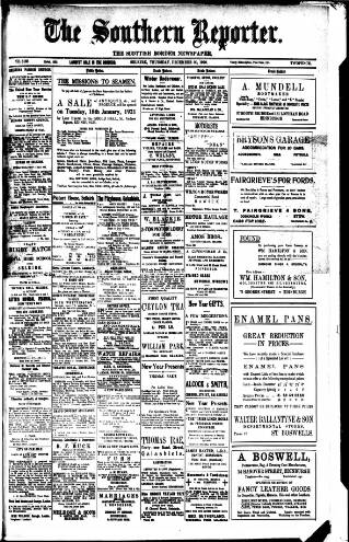 cover page of Southern Reporter published on December 30, 1920