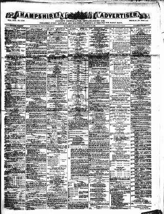 cover page of Hampshire Advertiser published on December 30, 1893