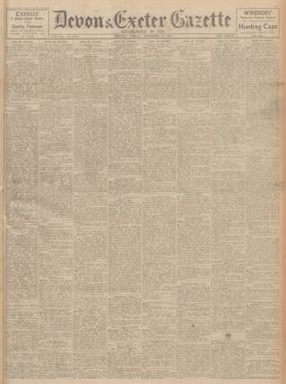 cover page of Exeter and Plymouth Gazette published on November 15, 1946