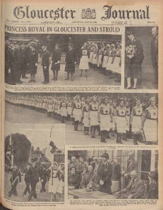 cover page of Gloucester Journal published on July 6, 1946