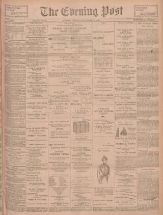 cover page of Dundee Evening Post published on September 18, 1900