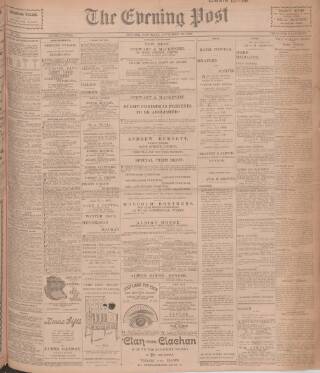 cover page of Dundee Evening Post published on November 30, 1901
