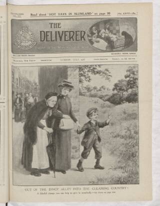 cover page of Deliverer published on July 1, 1916