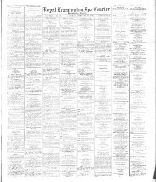 cover page of Leamington Spa Courier published on February 28, 1947