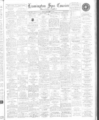 cover page of Leamington Spa Courier published on November 30, 1951