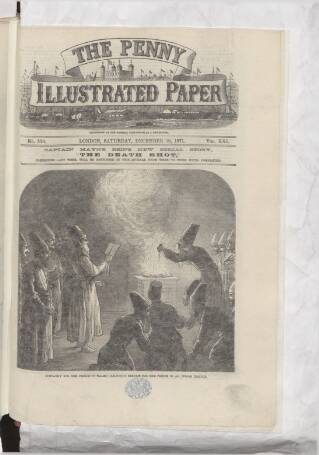 cover page of Penny Illustrated Paper published on December 30, 1871