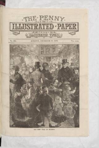 cover page of Penny Illustrated Paper published on December 30, 1876