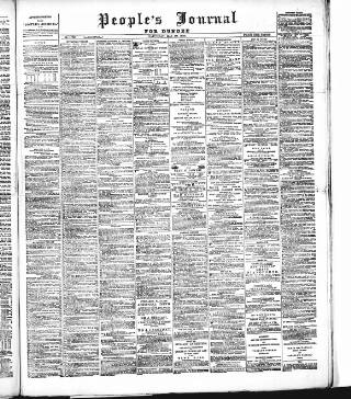 cover page of Dundee People's Journal published on May 29, 1880