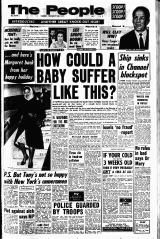 cover page of The People published on February 28, 1971