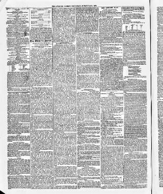 cover page of Dublin Evening Packet and Correspondent published on February 28, 1850
