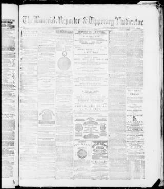 cover page of Limerick Reporter published on July 6, 1880
