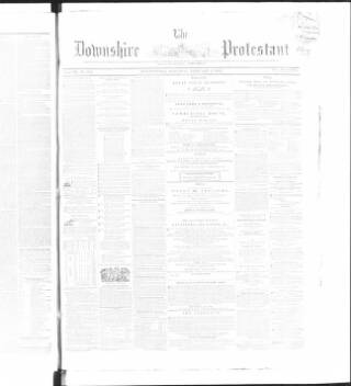 cover page of Downshire Protestant published on February 1, 1862