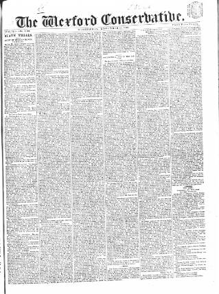 cover page of Wexford Conservative published on November 15, 1843