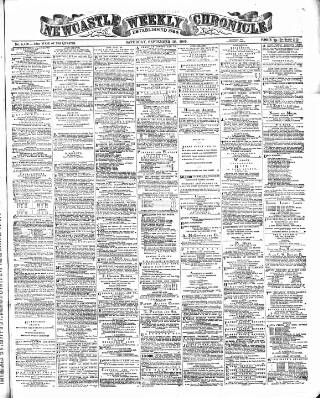 cover page of Newcastle Chronicle published on September 18, 1869