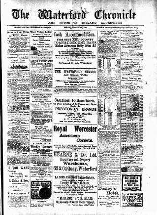 cover page of Waterford Chronicle published on November 30, 1904
