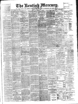 cover page of Kentish Mercury published on July 6, 1906