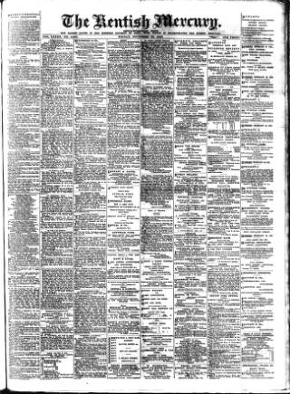 cover page of Kentish Mercury published on November 30, 1906