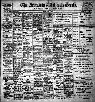 cover page of Ardrossan and Saltcoats Herald published on July 6, 1906