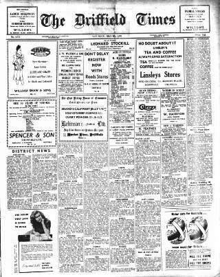 cover page of Driffield Times published on July 6, 1946