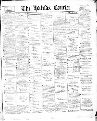 cover page of Halifax Courier published on November 30, 1889