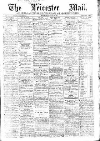 cover page of Leicester Mail published on November 30, 1867