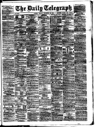 cover page of Daily Telegraph & Courier (London) published on December 30, 1904