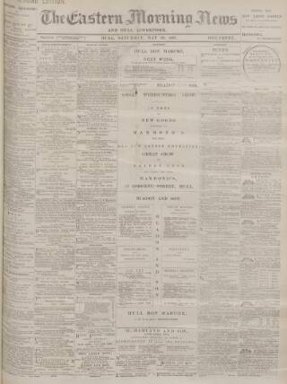 cover page of Eastern Morning News published on May 29, 1897