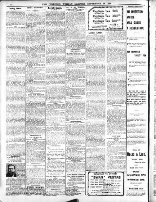 cover page of North Devon Gazette published on September 18, 1906