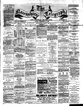 cover page of Nairnshire Telegraph and General Advertiser for the Northern Counties published on February 28, 1900