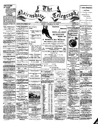 cover page of Nairnshire Telegraph and General Advertiser for the Northern Counties published on November 15, 1910