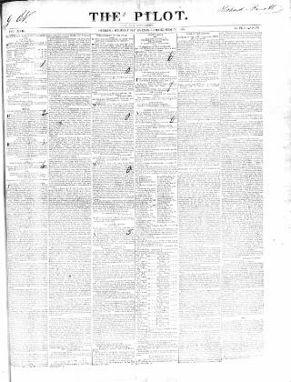 cover page of The Pilot published on December 30, 1846
