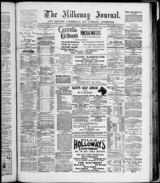 cover page of Kilkenny Journal and Leinster Commercial and Literary Advertiser published on May 29, 1897